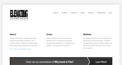 Desktop Screenshot of elevatingentertainment.com